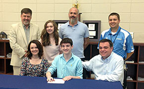 Daniel High String Orchestra student Birch signs with SWU