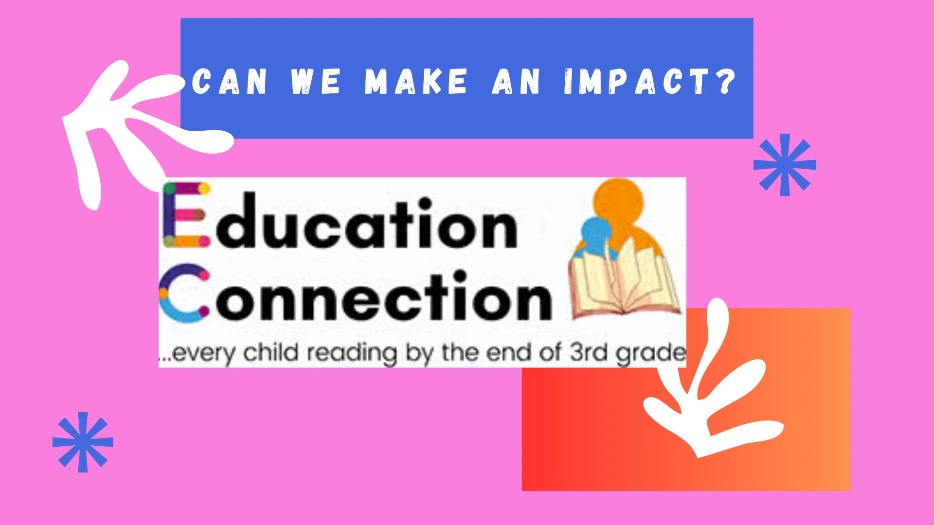 Education Connection- Be a reader!