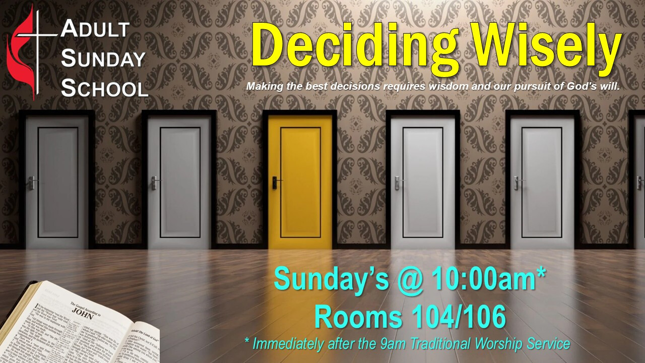 Adult Sunday School