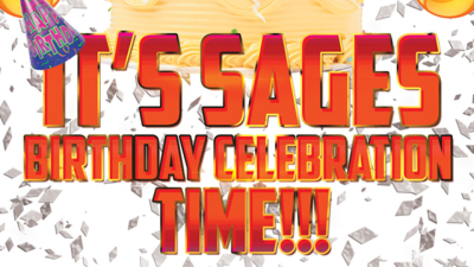Sages Birthday Celebration Time!