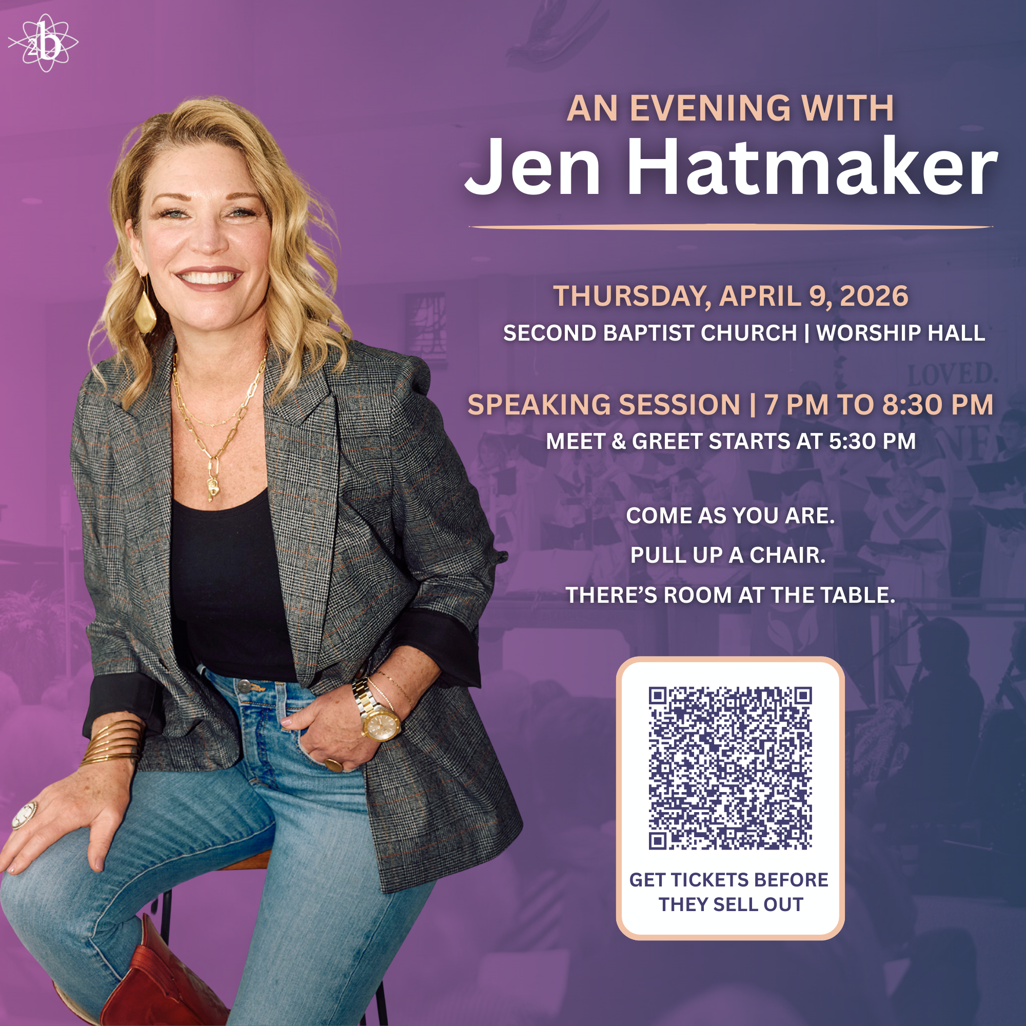 An Evening with Jen Hatmaker
