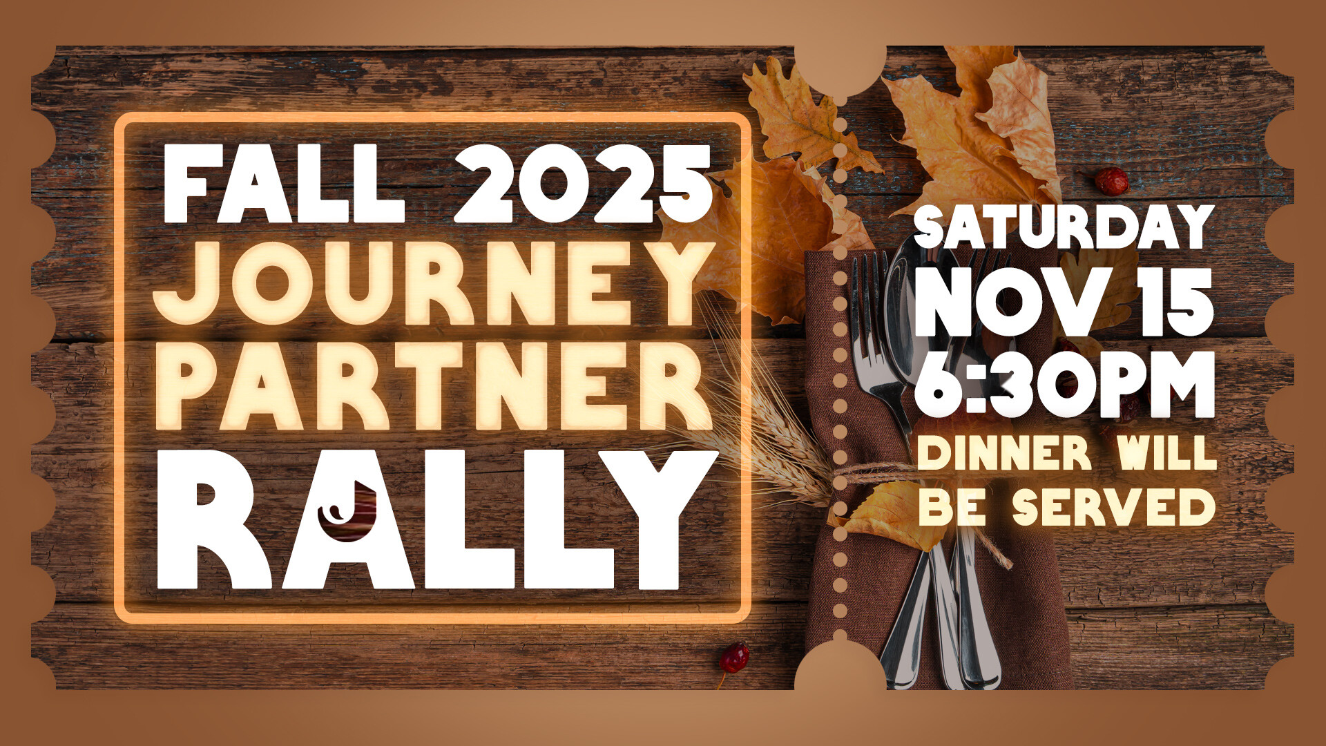 Journey Partner Rally