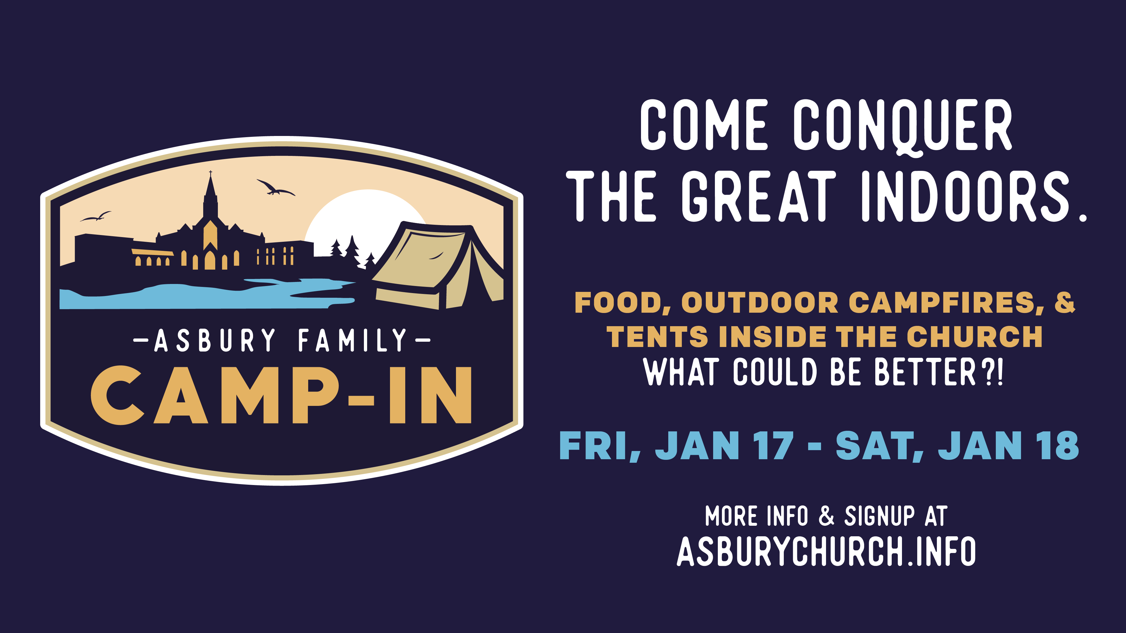 Asbury Family CAMP-IN