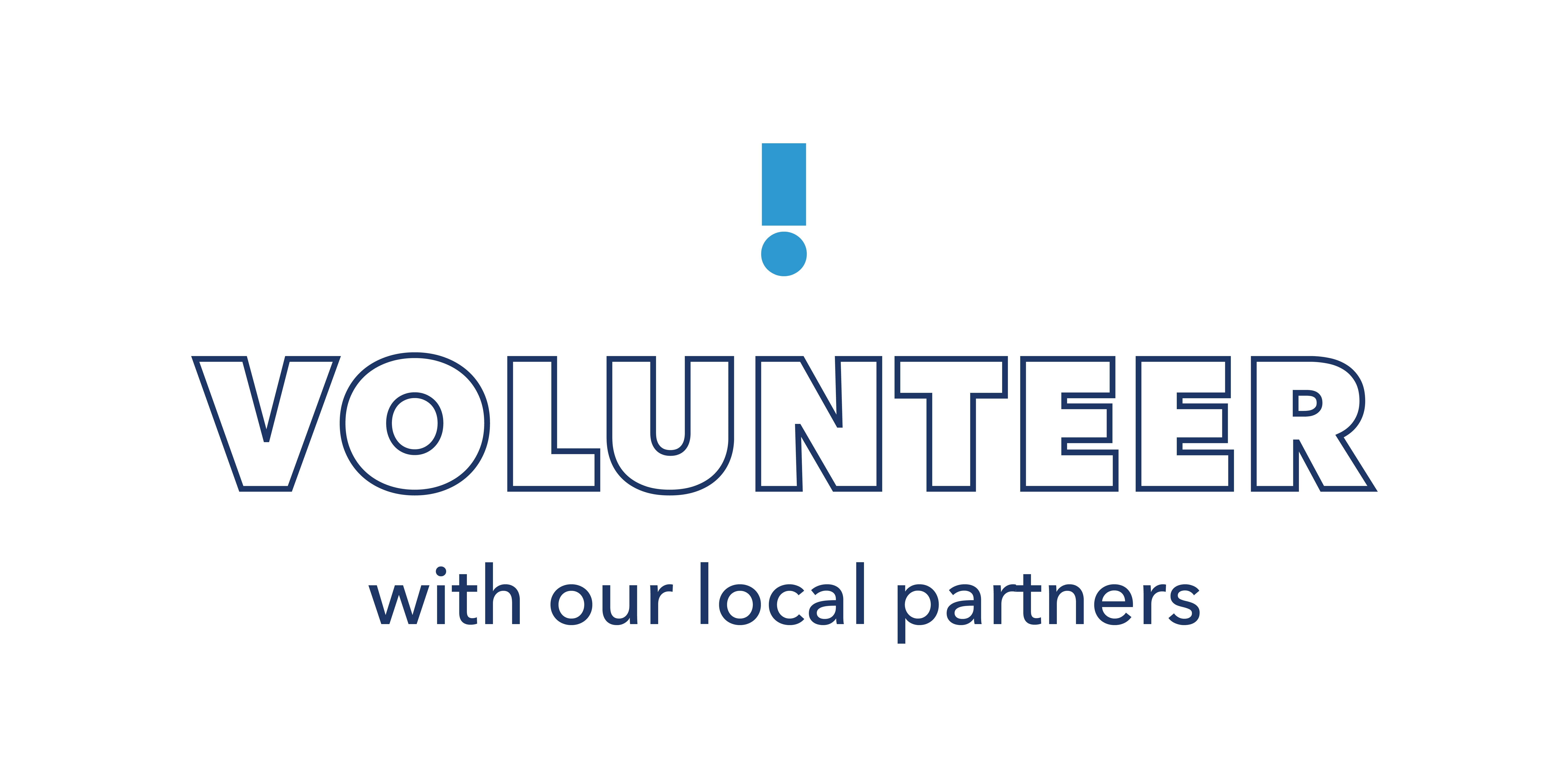 Volunteer with our local partners!