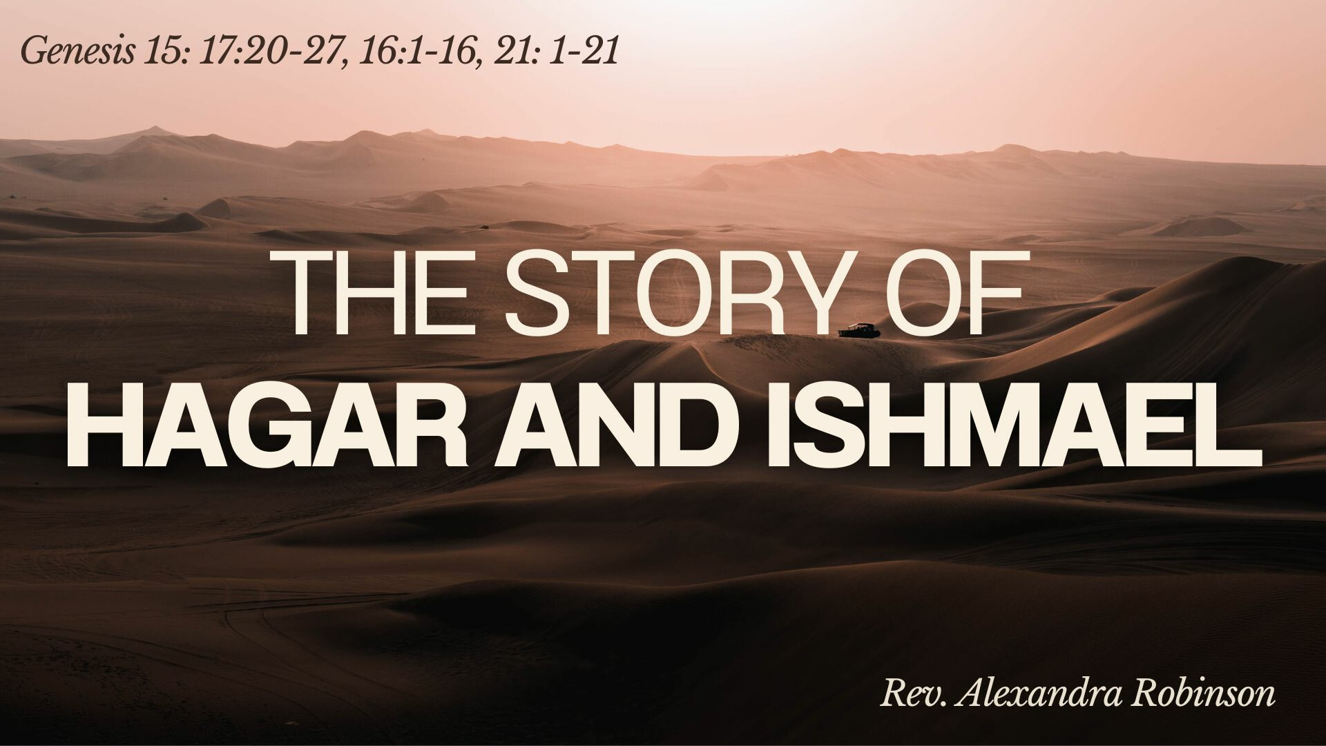 The Story of Hagar and Ishmael