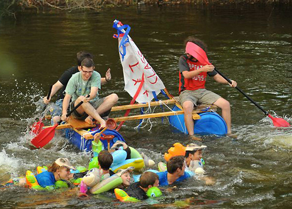 Plunging into homecoming