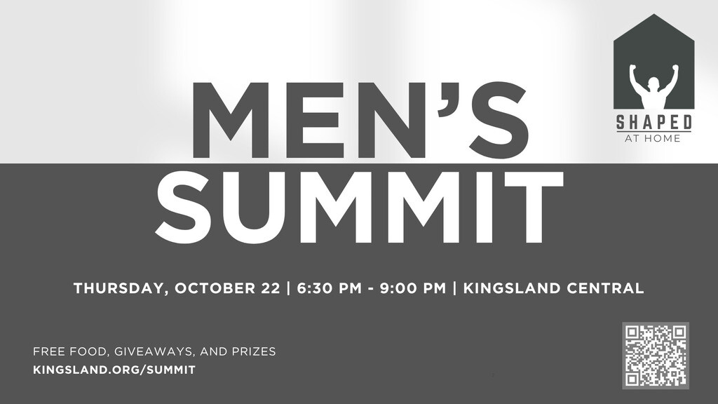 Men's Ministry: Fall Summit