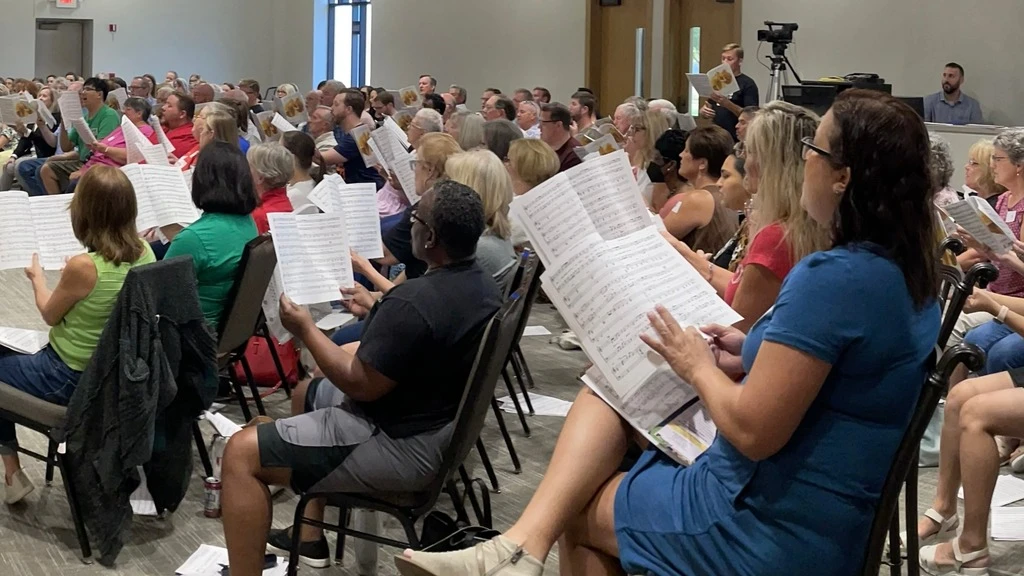 Worship Choir Rehearsal
