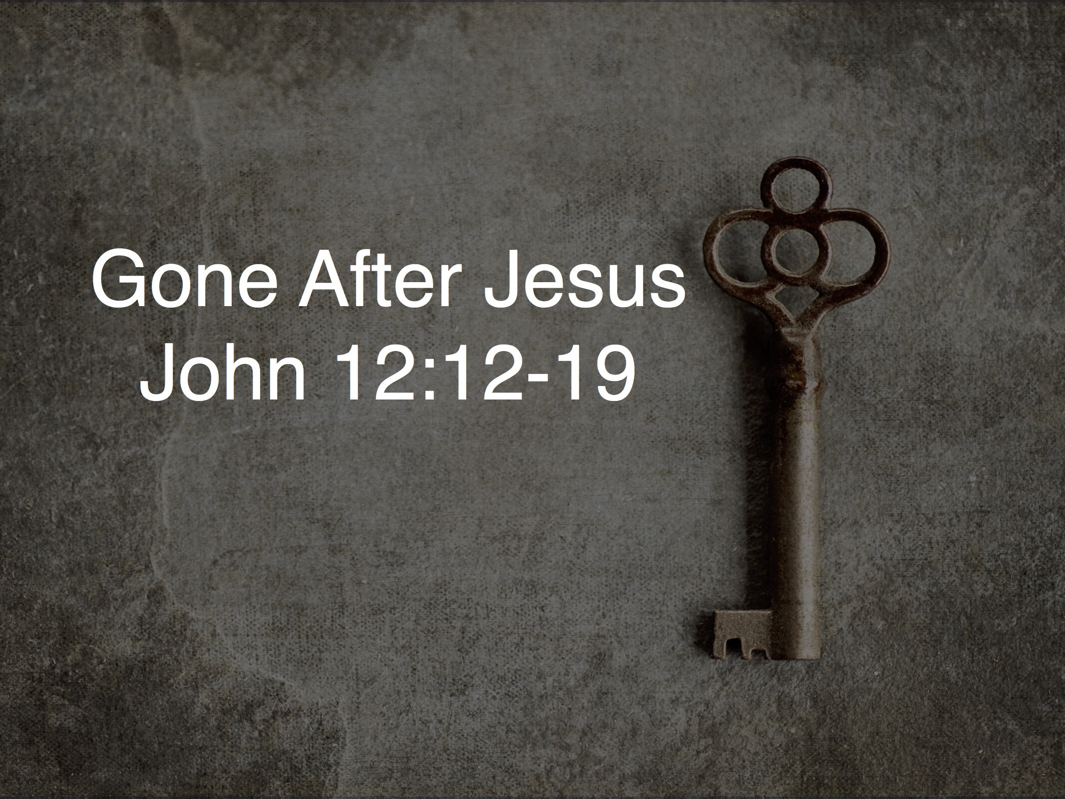 Gone After Jesus (Audio) episode artwork