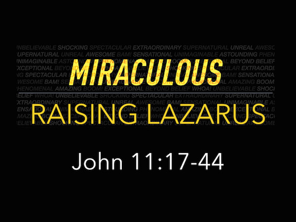 Miraculous: Raising Lazarus (Audio) episode artwork