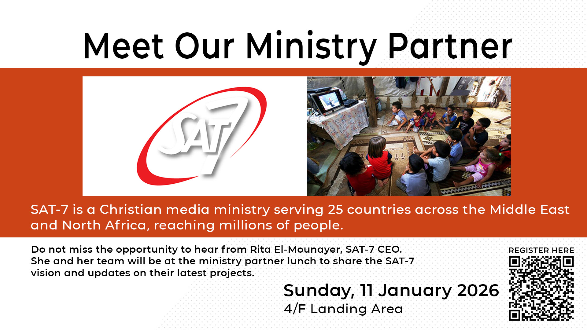 Meet our Ministry Partner - SAT7