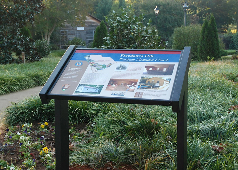 Marker tells story of historic church