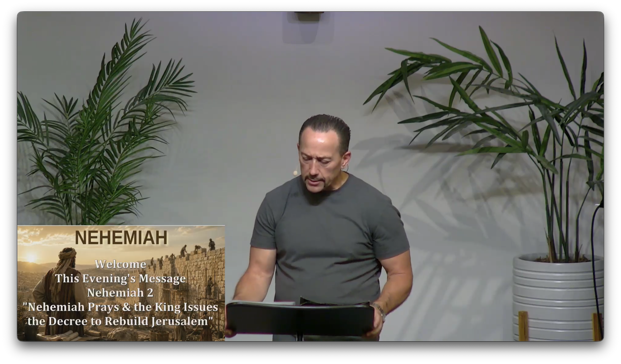 Nehemiah 2 "Nehemiah Prays & the King Issues the Decree to Rebuild Jerusalem" video (Video) episode artwork