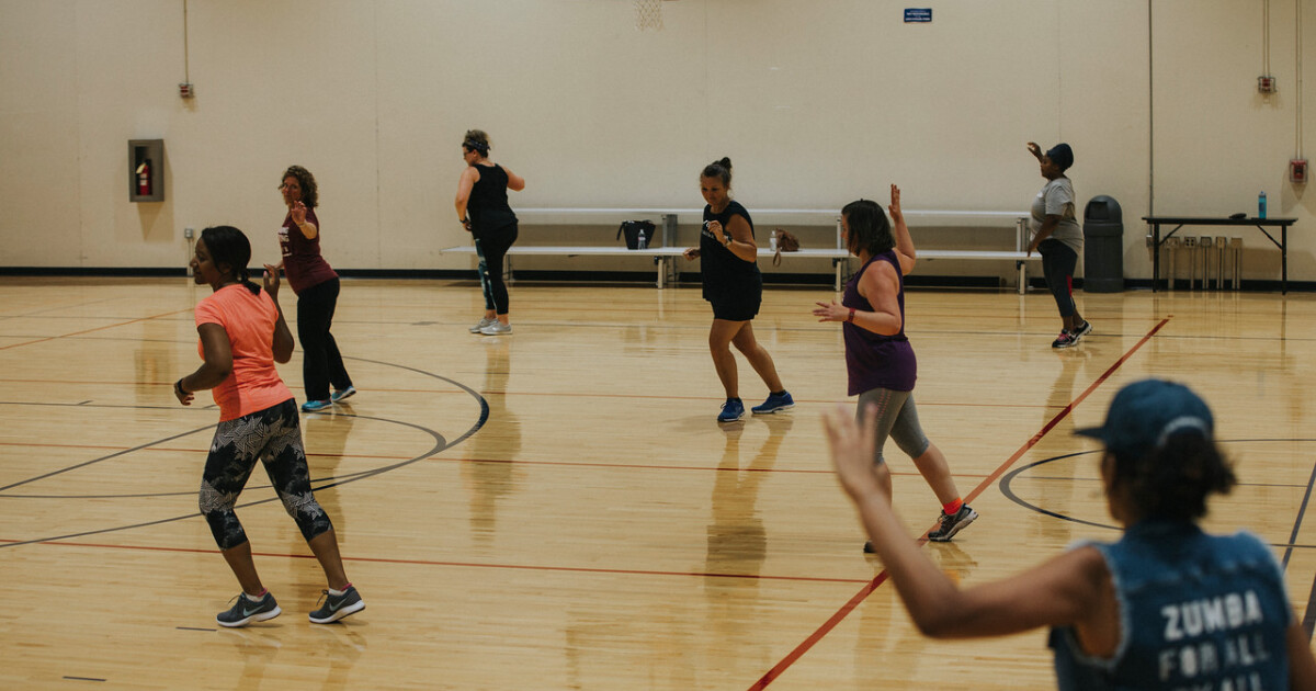 Zumba fuses hypnotic musical rhythms and tantalizing moves to create a dynamic workout system designed to be FUN and EASY TO DO!