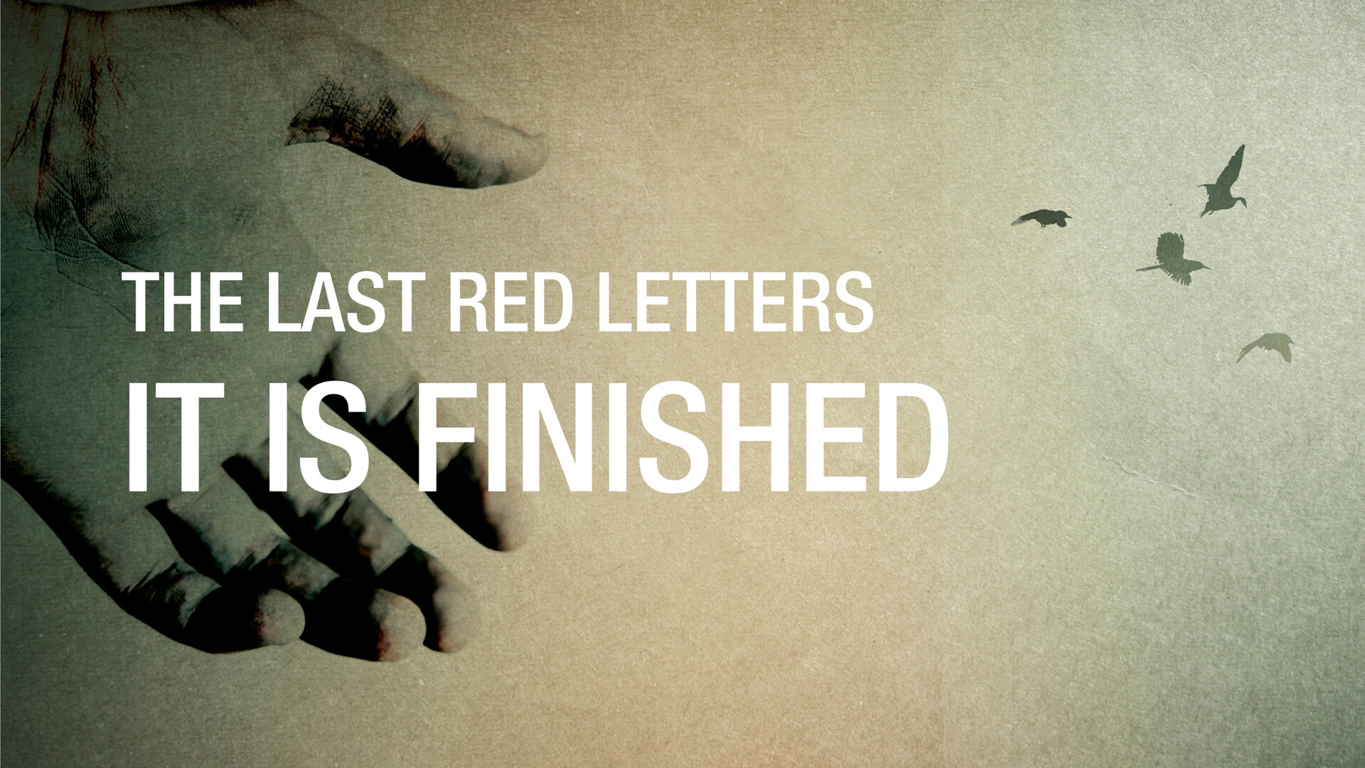 It is Finished (Audio)