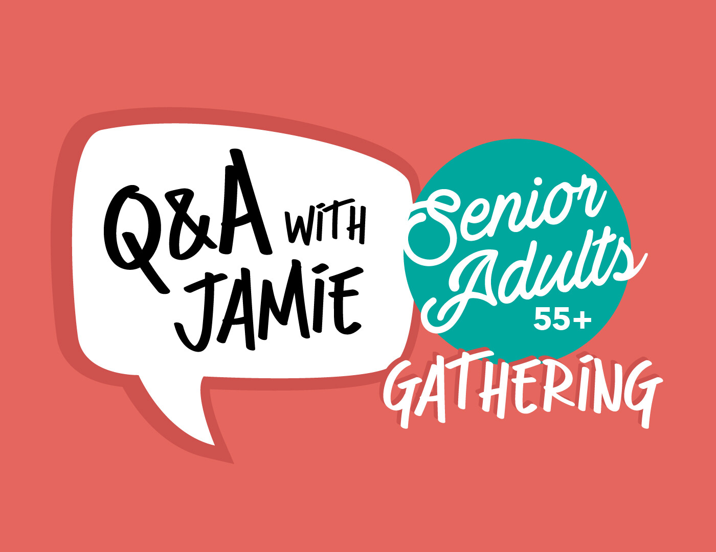 Senior Adults 55+ Gathering: Q&A with Jamie Thompson