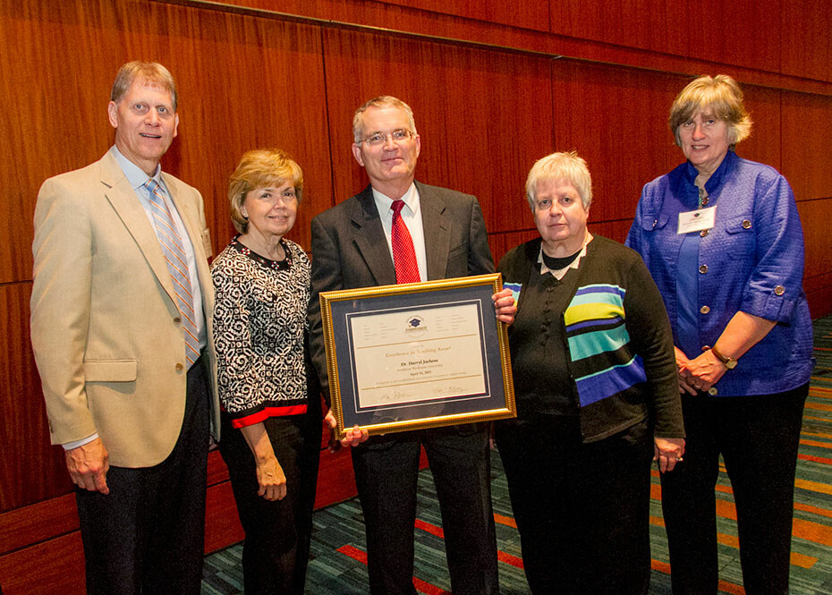 SCICU honors Jachens for teaching excellence