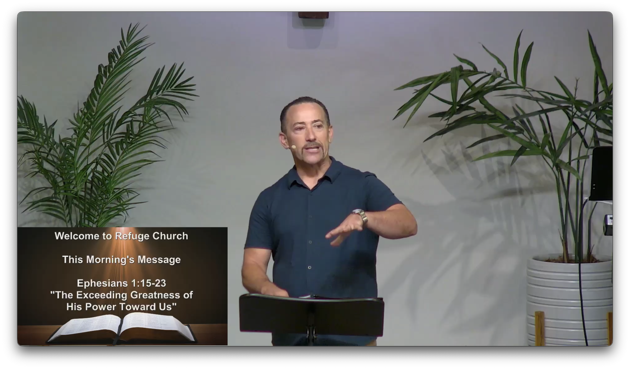 Ephesians 1:15-23  "The Exceeding Greatness of His Power Toward Us"  Video (Video) episode artwork