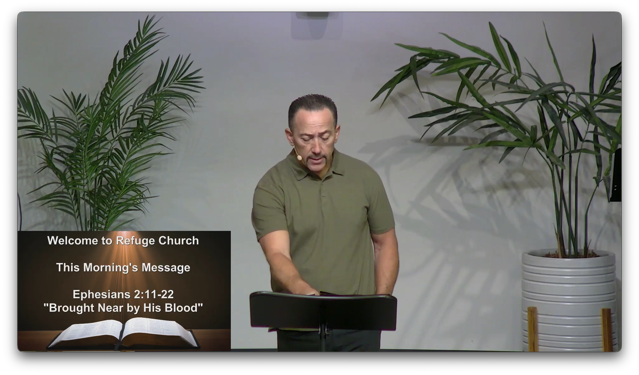 Ephesians 2:11-22  "Brought Near by His Blood" Video (Video) episode artwork