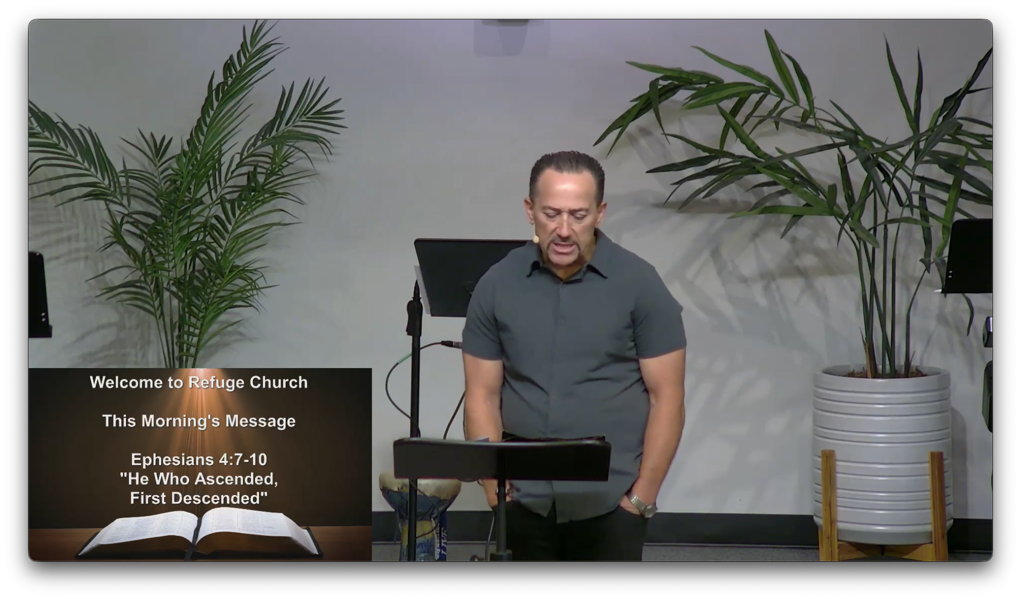 Ephesians 4:7-10 "He Who Ascended, First Descended" Video (Video) episode artwork