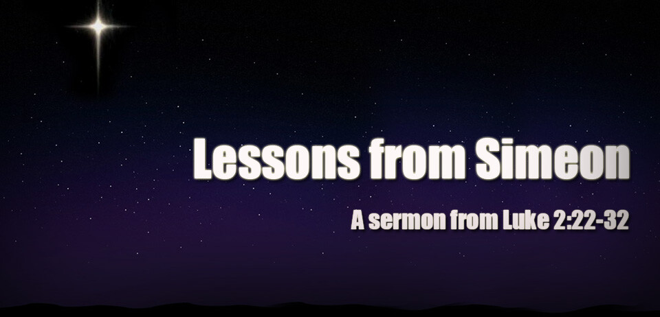Lessons from Simeon