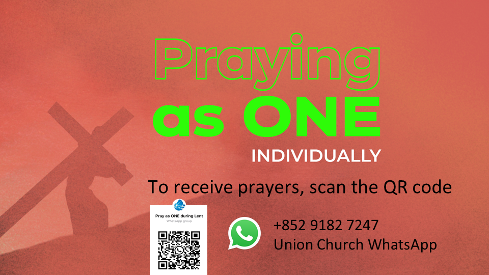 Praying as ONE through Whatsapp