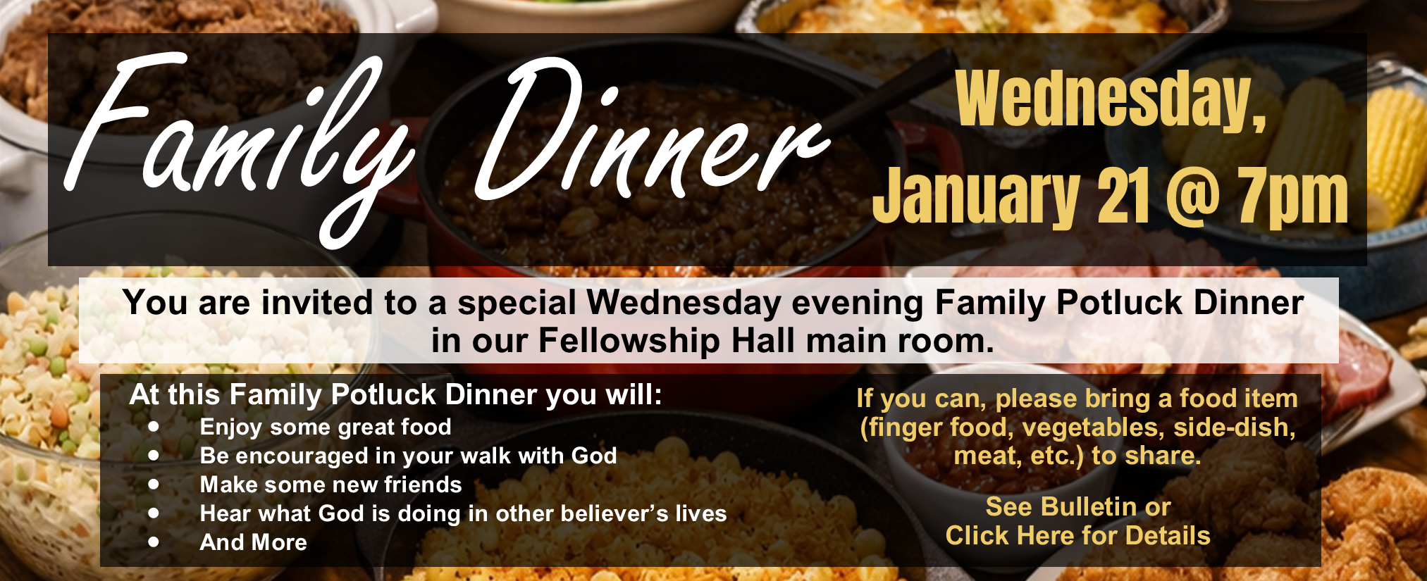 Family Potluck Dinner 1-21-26 Web Banner