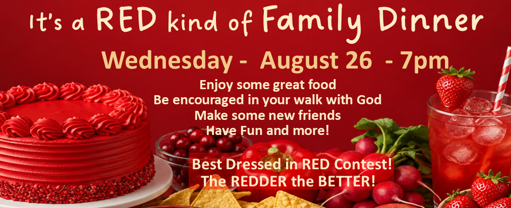 Family Potluck Dinner Web Banner 8-26-26