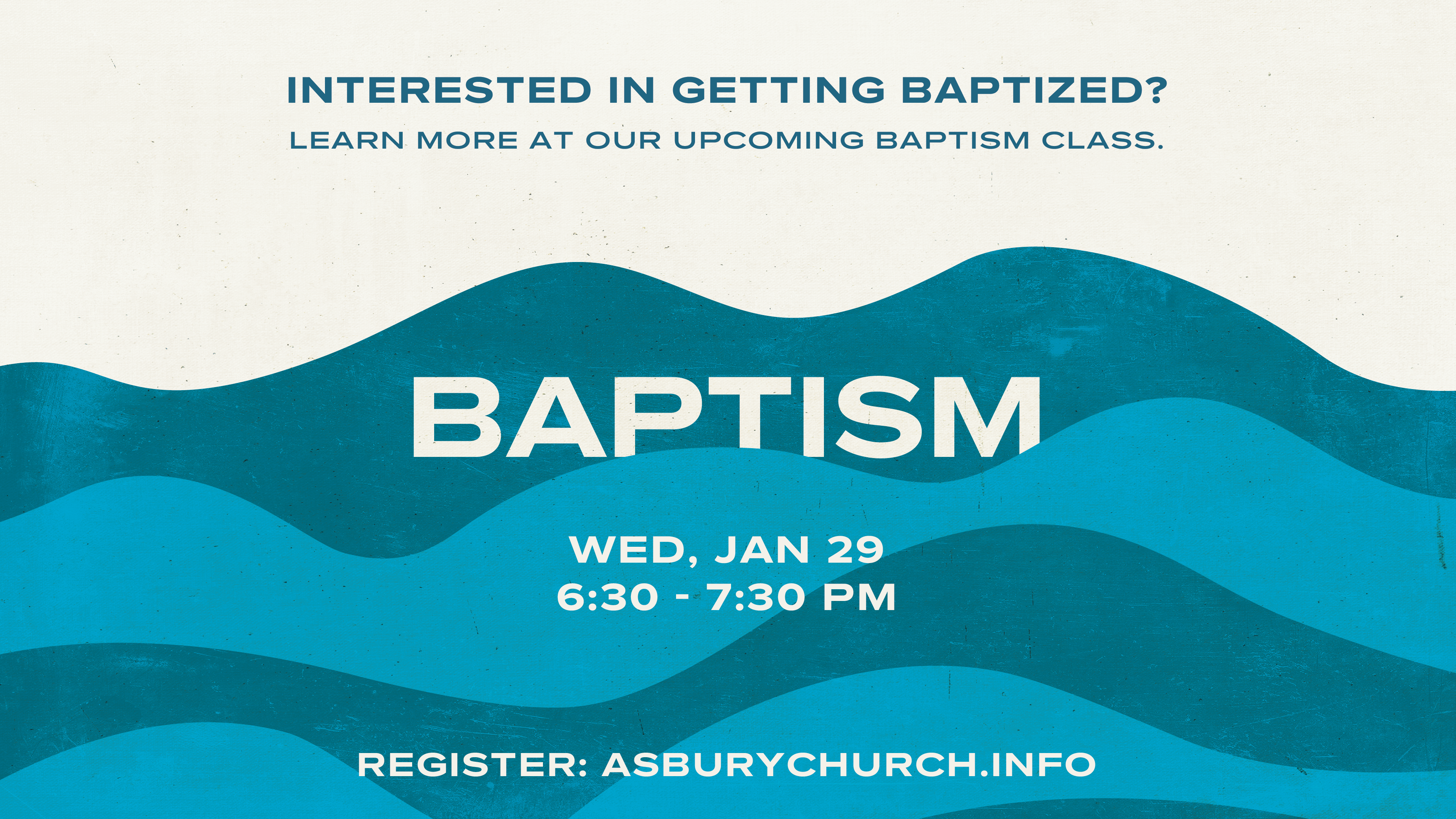 Baptism Class  