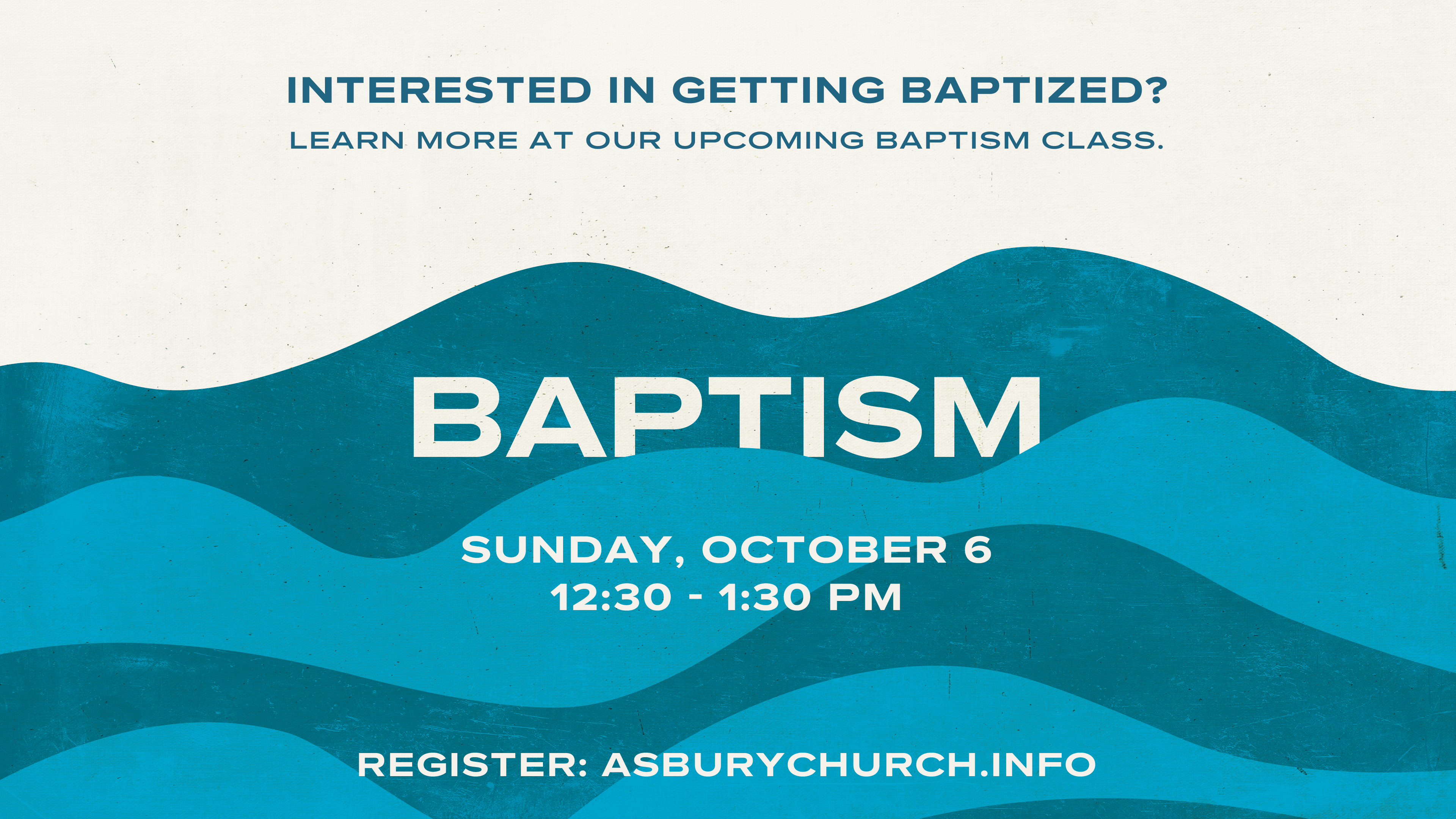 Baptism Class 