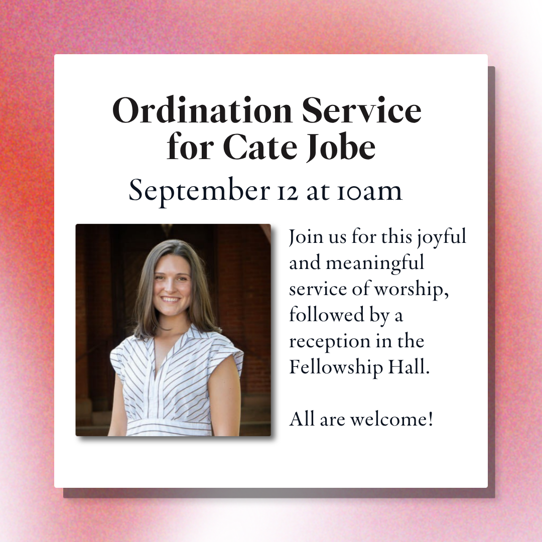 Cate Jobe's Ordination