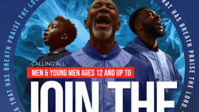JOIN THE LWCC MEN’S CHOIR!