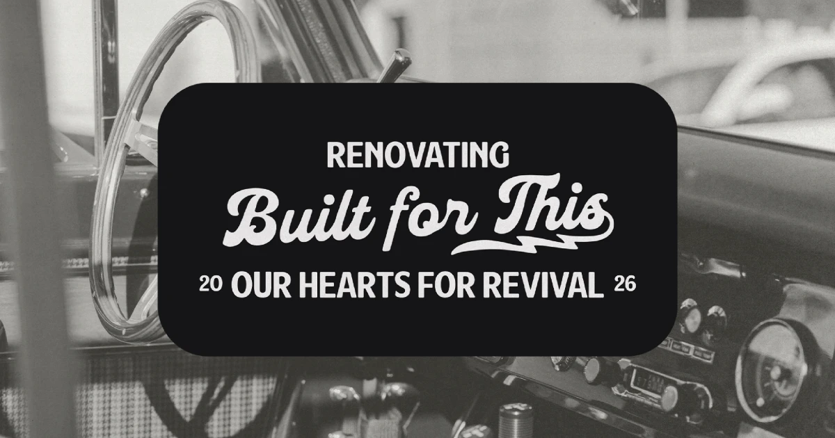 You were built for more than going through the motions. God wants to do a deeper work in you—rebuilding what’s worn down, strengthening what matters, and renovating your heart from the inside out.Built for This is a night for men to...