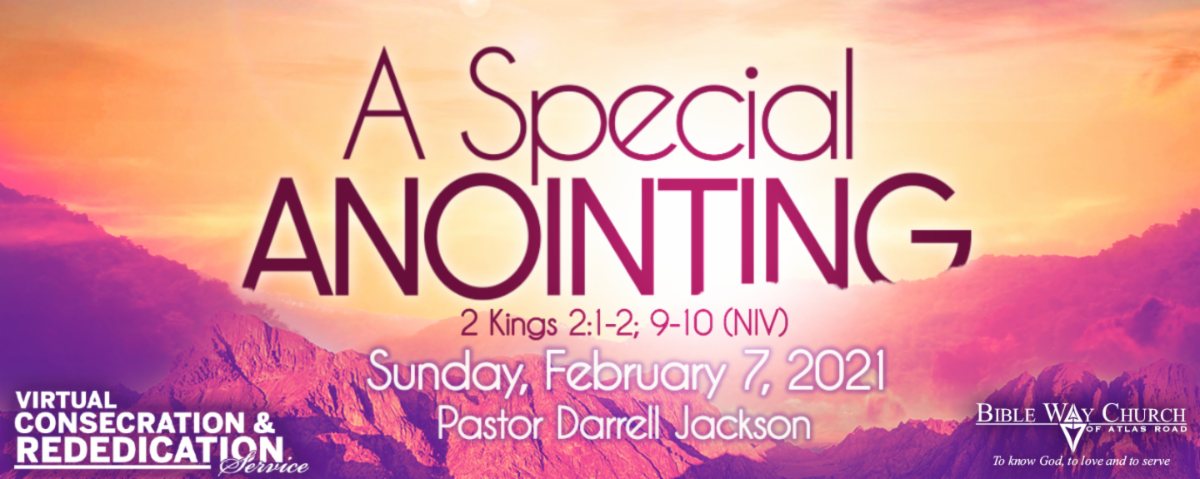 A Special Anointing