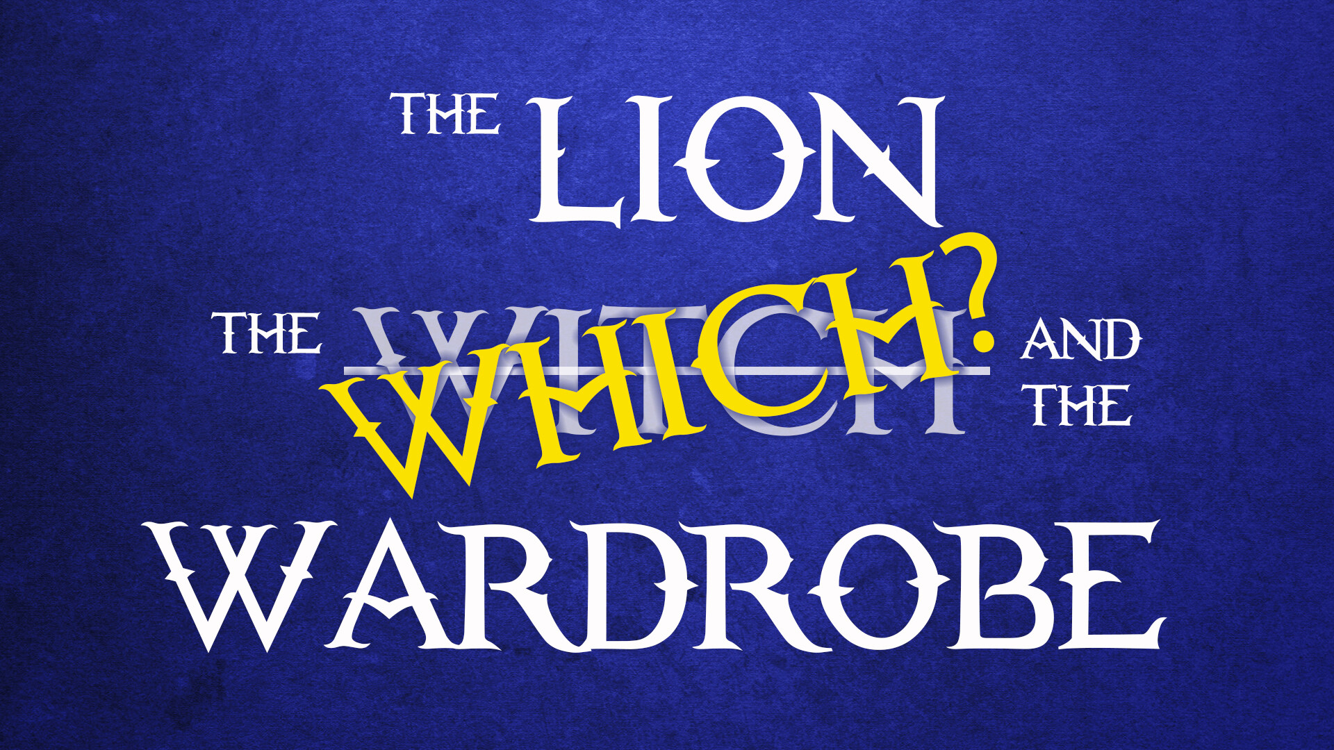 The Which, and The Wardrobe episode artwork