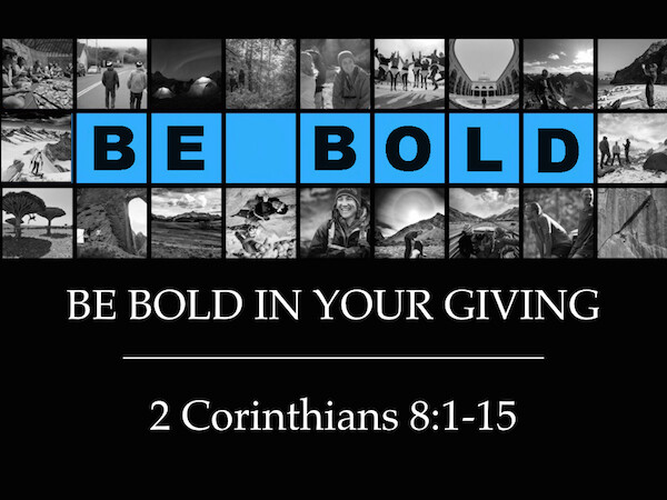 Be Bold in Your Giving (Audio) episode artwork