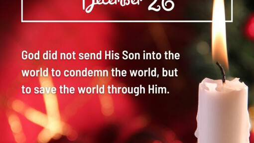 Verse of the Day - December 26