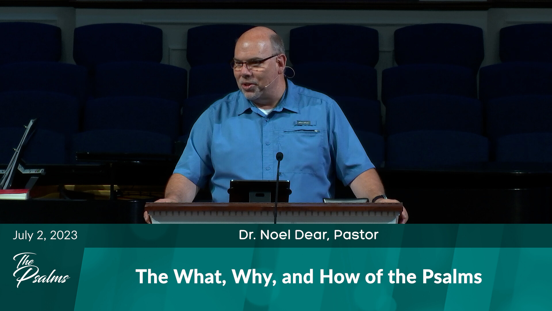 The What, Why, and How of the Psalms (Audio)