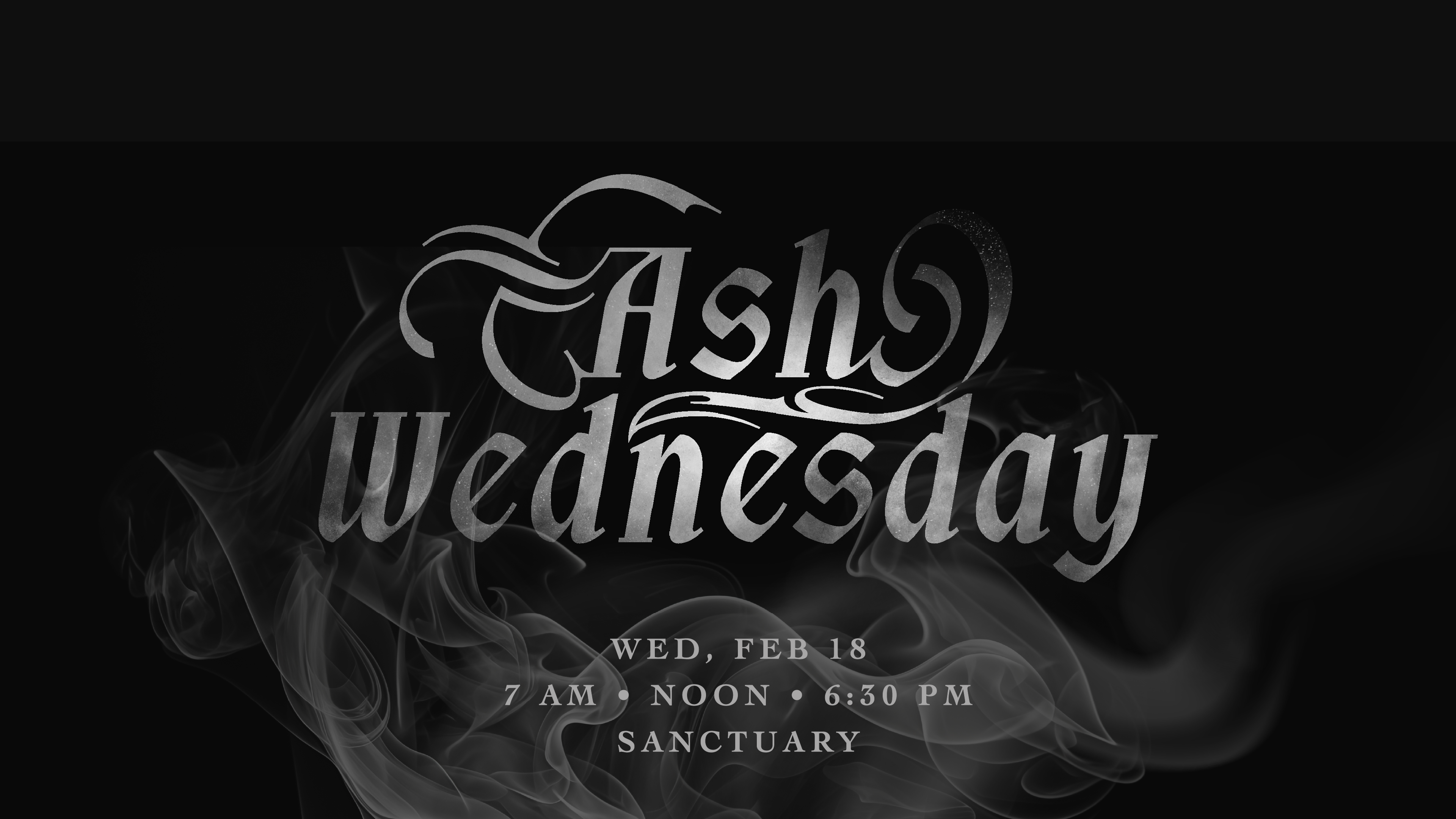 Ash Wednesday Services