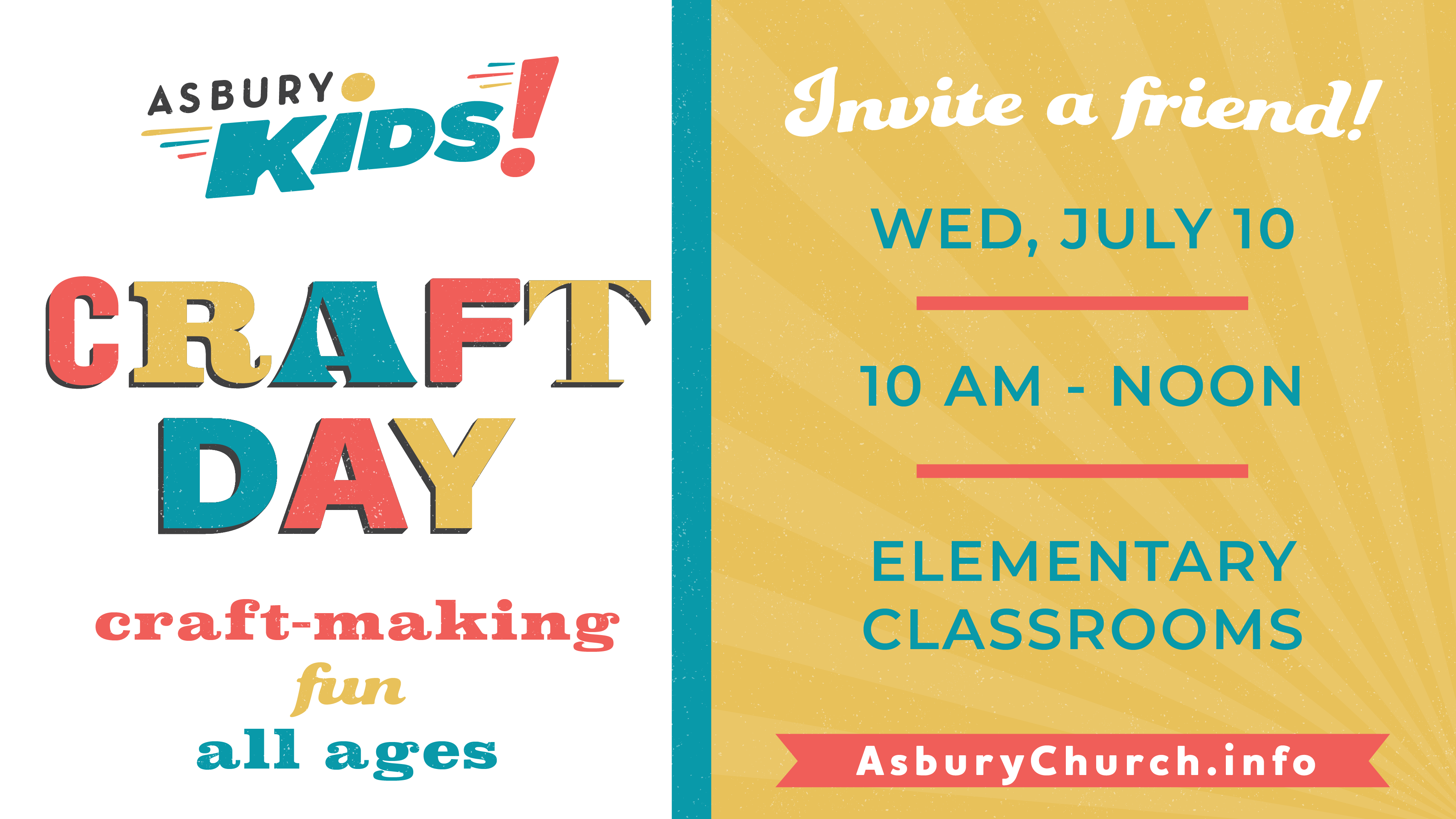 AsburyKids Craft Day