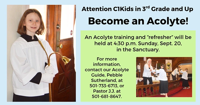 Acolyte Training