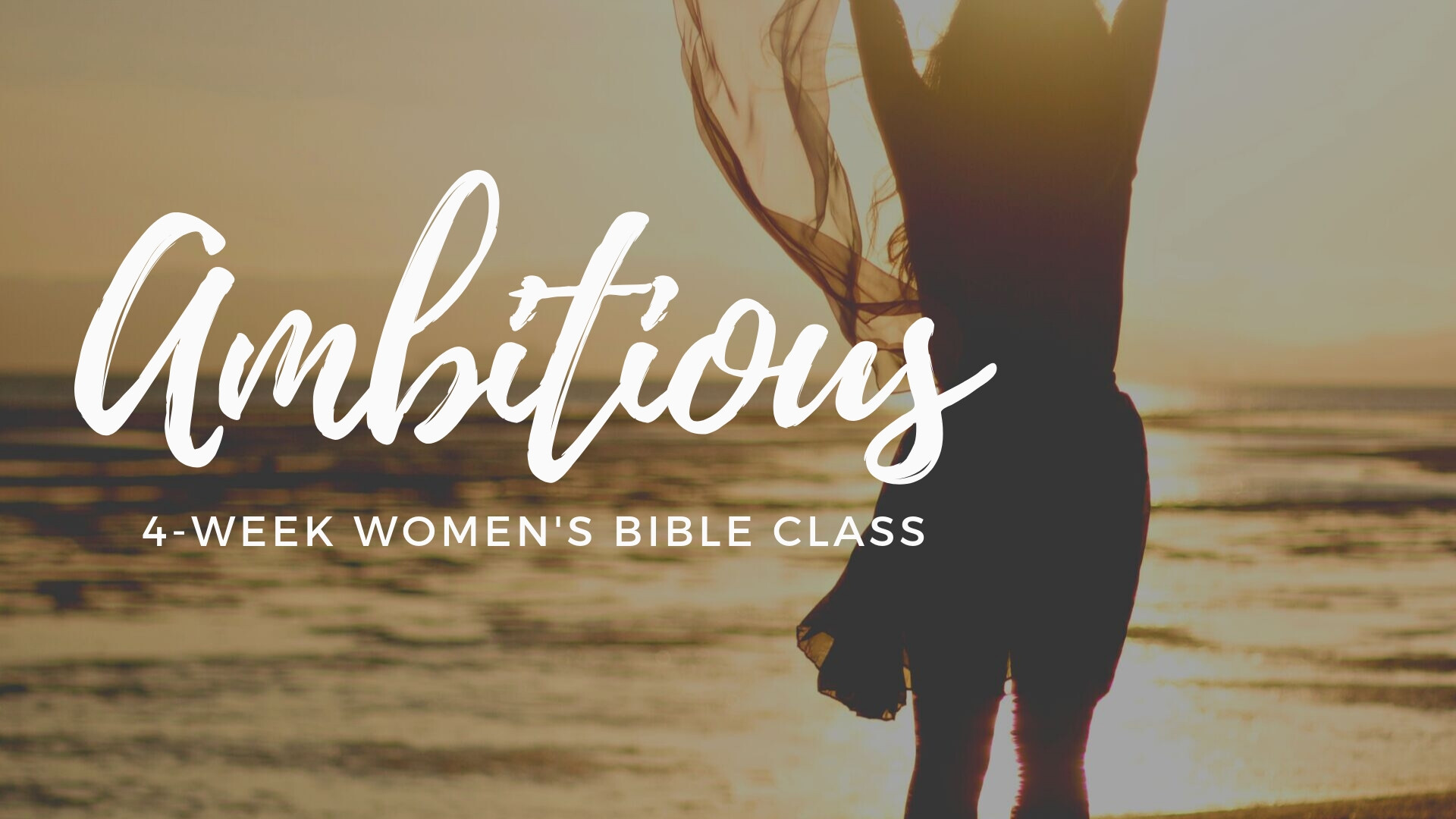 Women's Bible Class: Ambitious