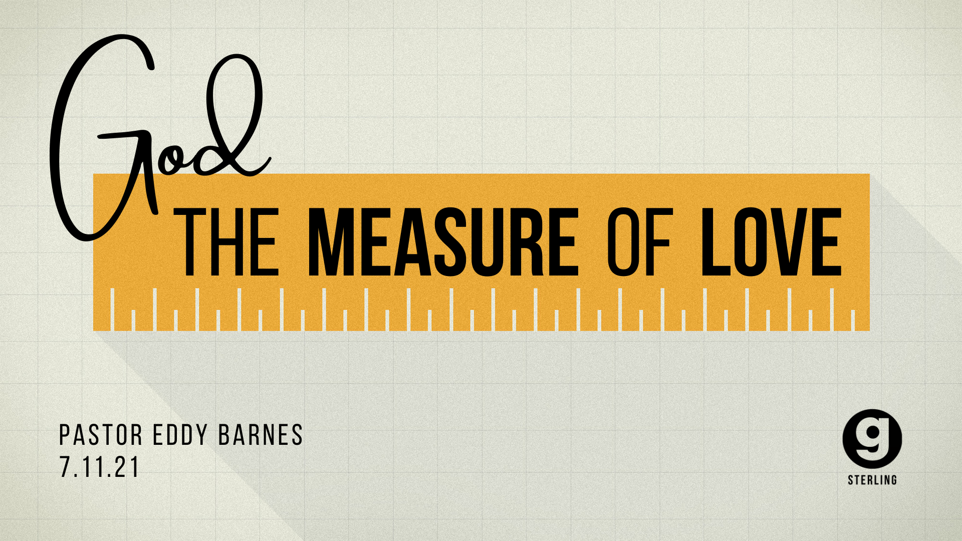 God The Measure Of Love episode artwork