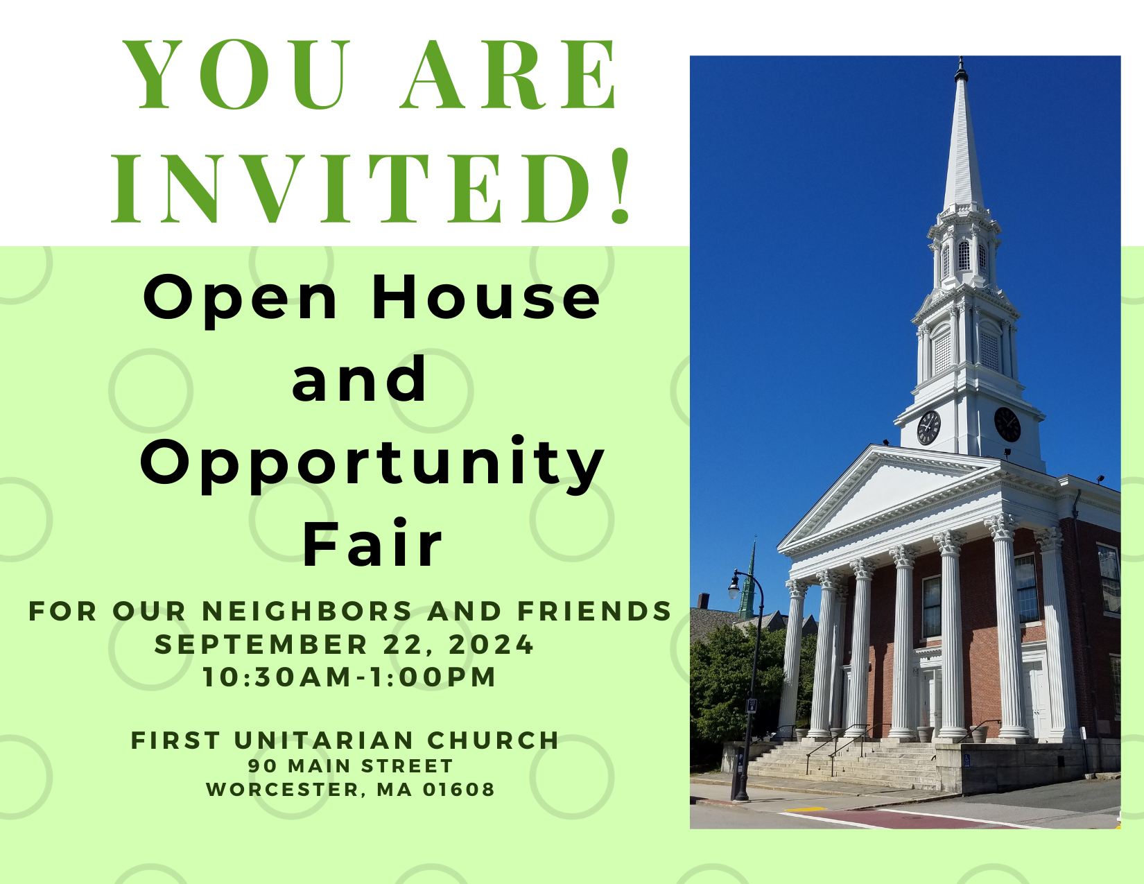 Opportunity Fair, Open House and Curious Creatures Animal Show