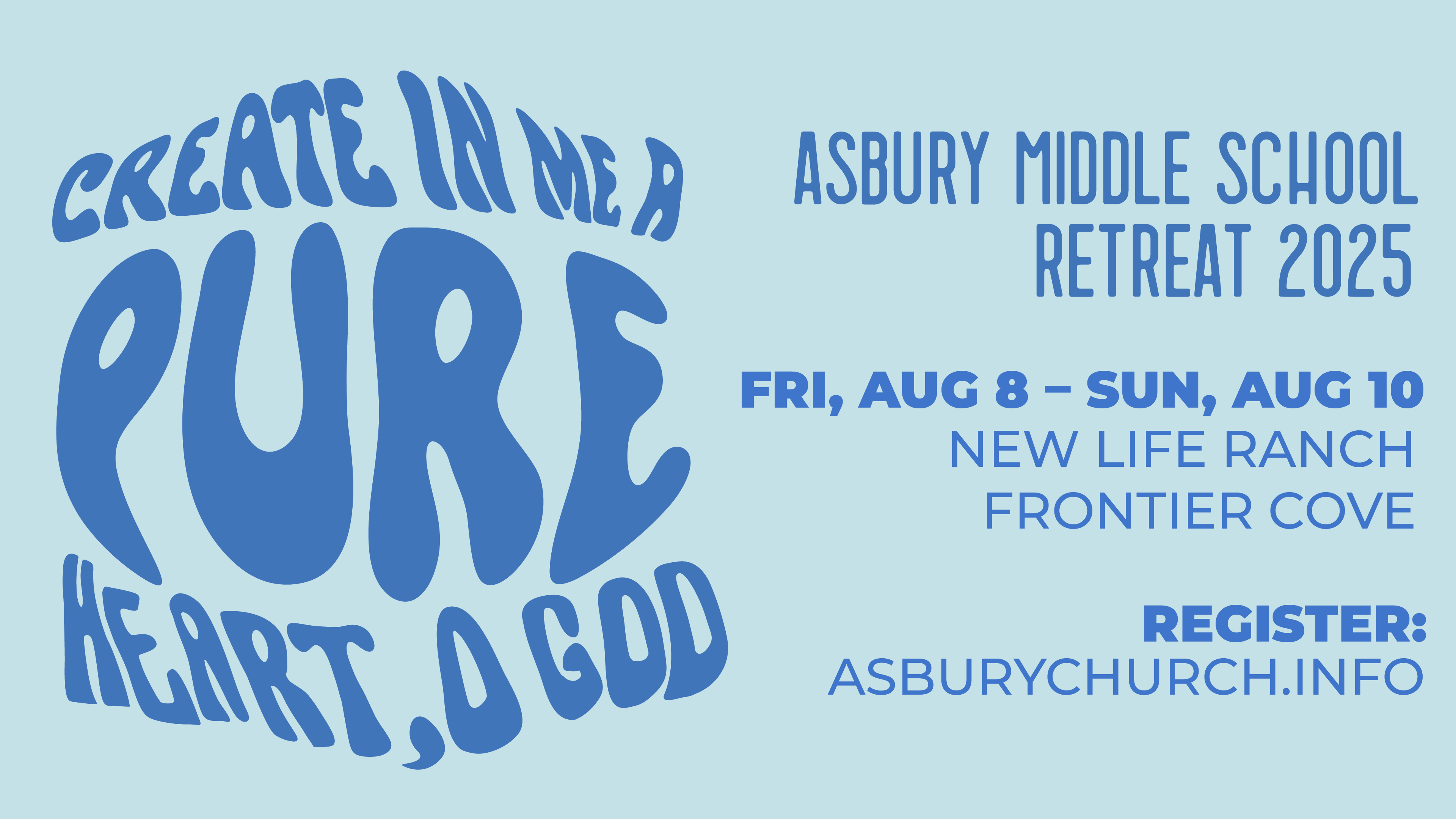 Middle School Retreat 2025
