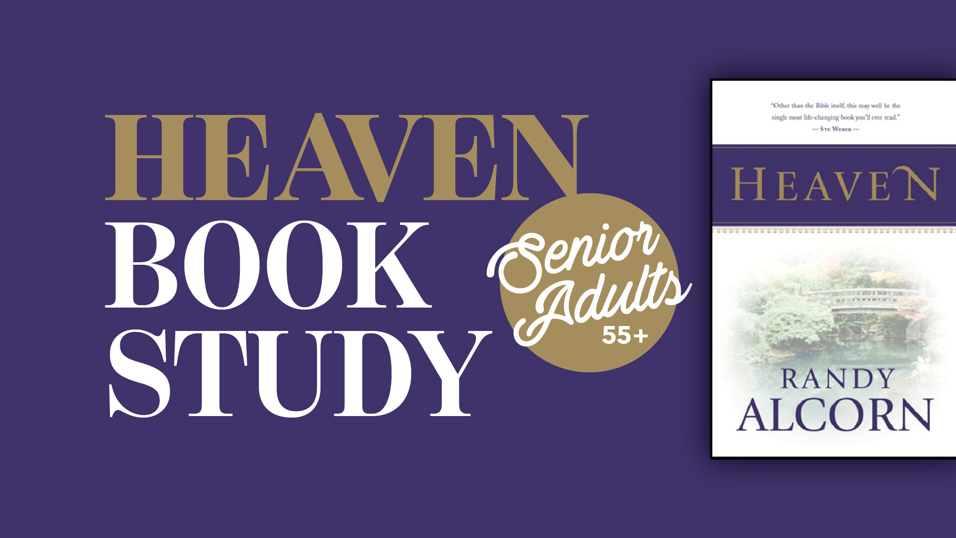 Senior Adults 55+ Heaven Book Study