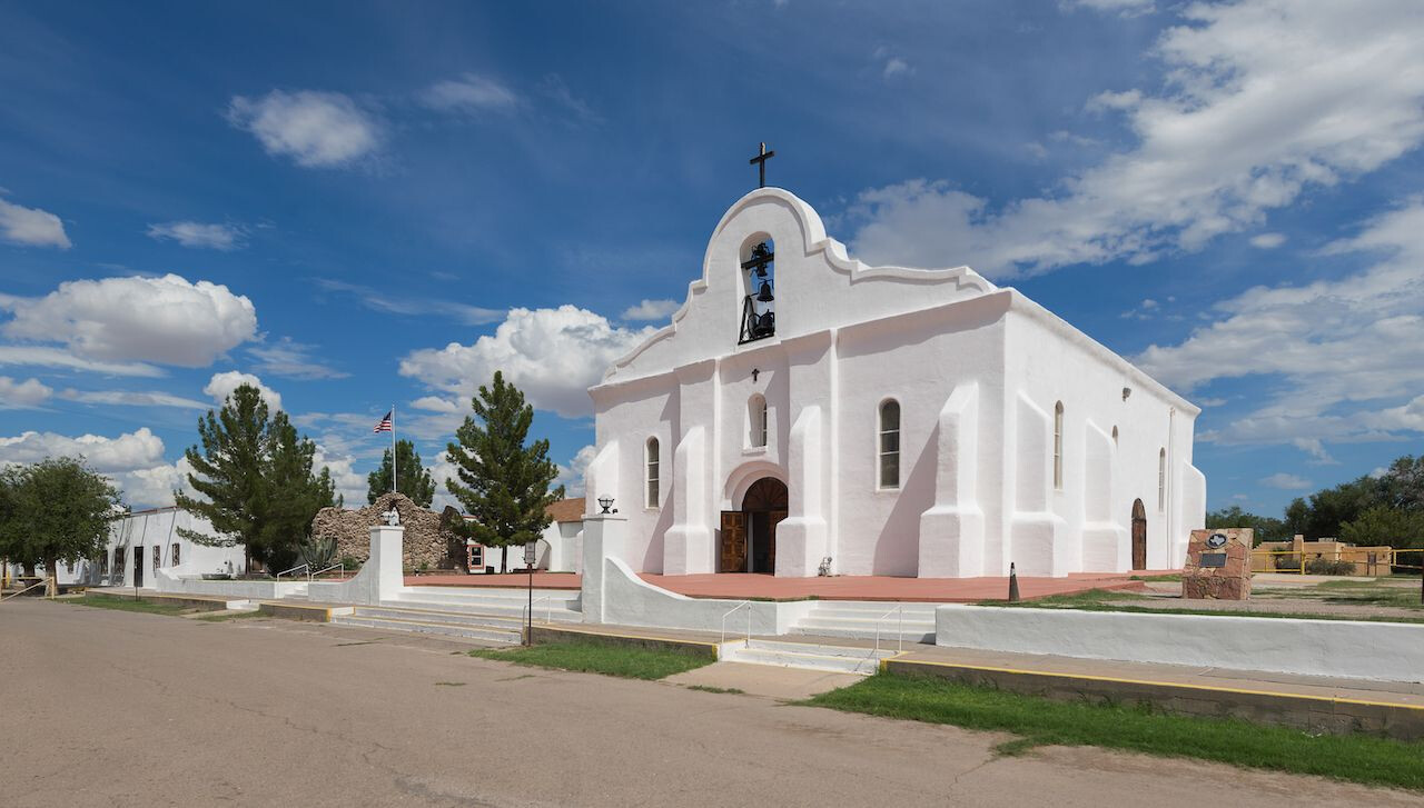 San Elizario Presidio Chapel exterior