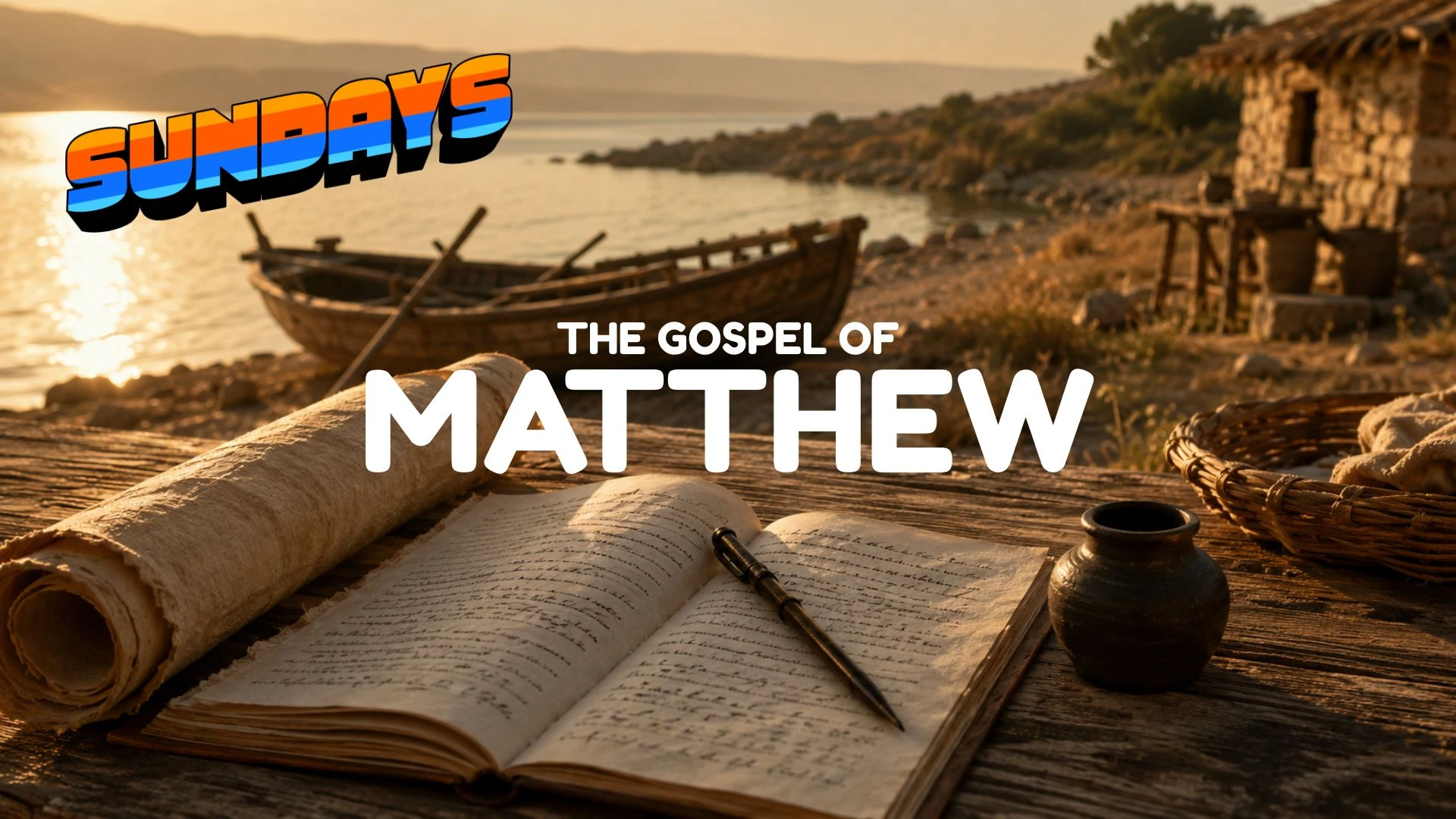 THE GOSPEL OF MATTHEW SERIES IMAGE sundays