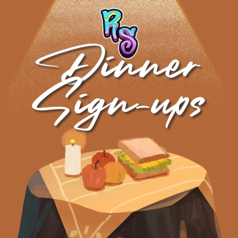 Bible Study Dinner Sign-Up