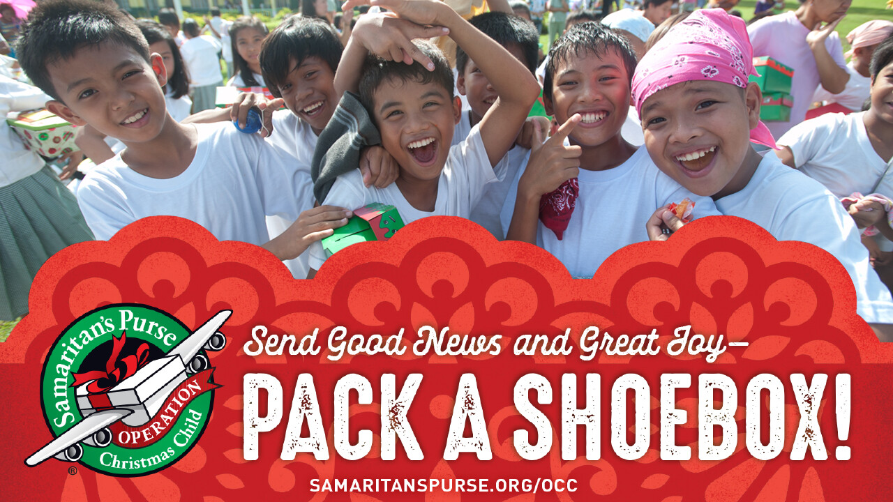 Operation Christmas Child Box Collection Oakwood Baptist Church TX